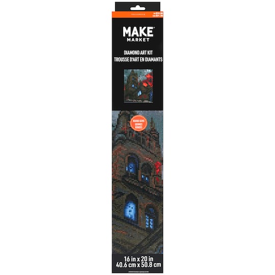 16" x 20" Castle & Crows Diamond Art Kit by Make Market®